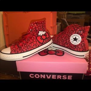 Converse Hello Kitty girls size 13